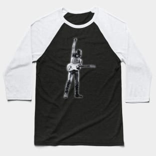 Shiluette Jeff Beck Baseball T-Shirt